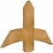 Ekena Millwork Bellingham Rough Sawn Timber Gable Bracket, Western Red Cedar, 36"W x 23"H x 2"D x 6"F, 15/12 Pitch GBW036X23X0206BEL00RWR - alternate 5